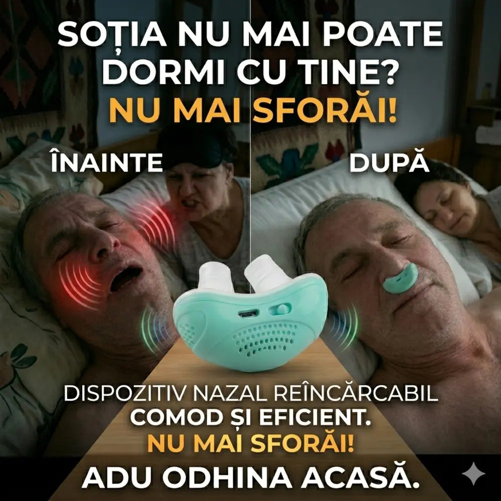 Dispozitiv Pentru Eliminarea Sforăitului
